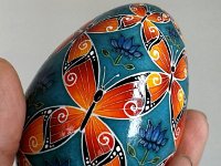 Butterflies II Ukrainian Easter Egg Pysanky By So Jeo : pysanky butterfly butterflies pysanka Ukrainian Easter Egg batik art butterflies